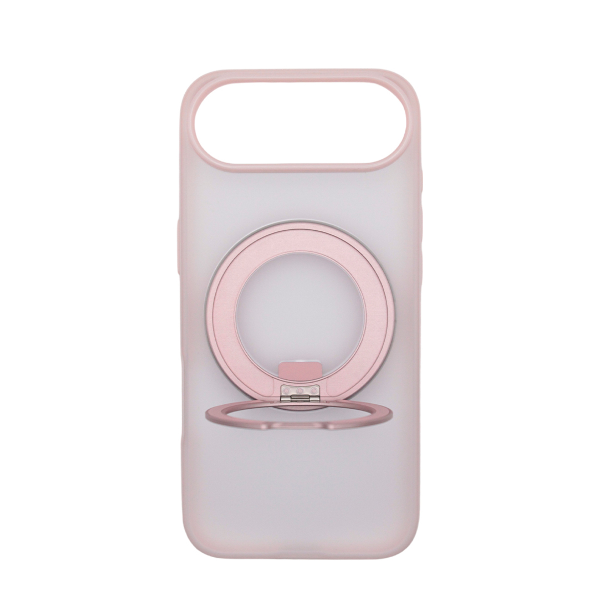 Чехол-накладка Comma Joy Elegant Magnetic 360 Rotating Stand Case для iPhone 17 Air (Цвет: Pink Gold)