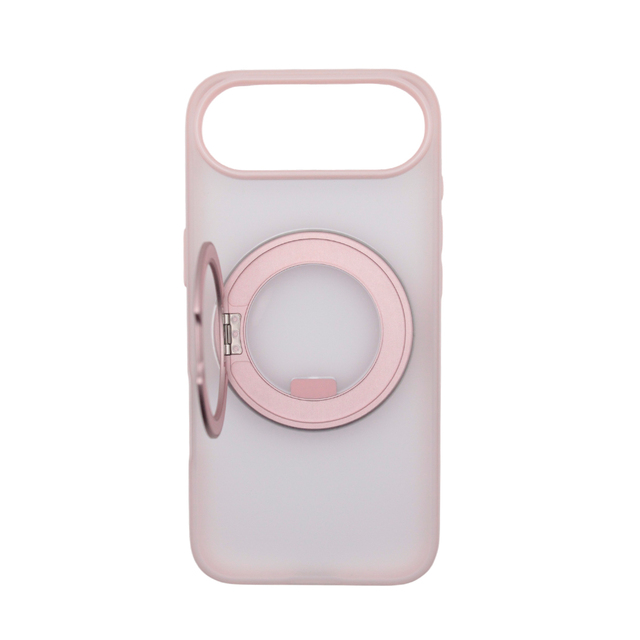 Чехол-накладка Comma Joy Elegant Magnetic 360 Rotating Stand Case для iPhone 17 Air (Цвет: Pink Gold) Чехол-накладка Comma Joy Elegant Magnetic 360 Rotating Stand Case для iPhone 17 Air (Цвет: Pink Gold)
