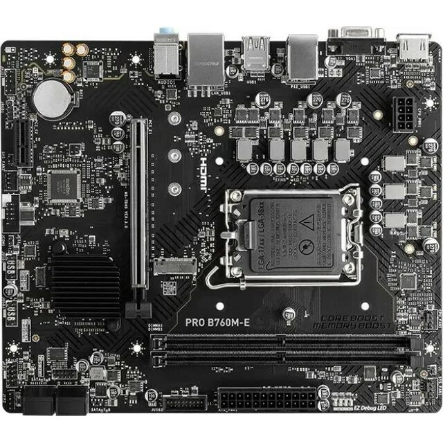 Материнская плата MSI PRO B760M-E