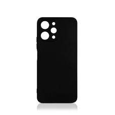 Чехол-накладка Borasco MicroFiber Case для смартфона Xiaomi Redmi 12, черный