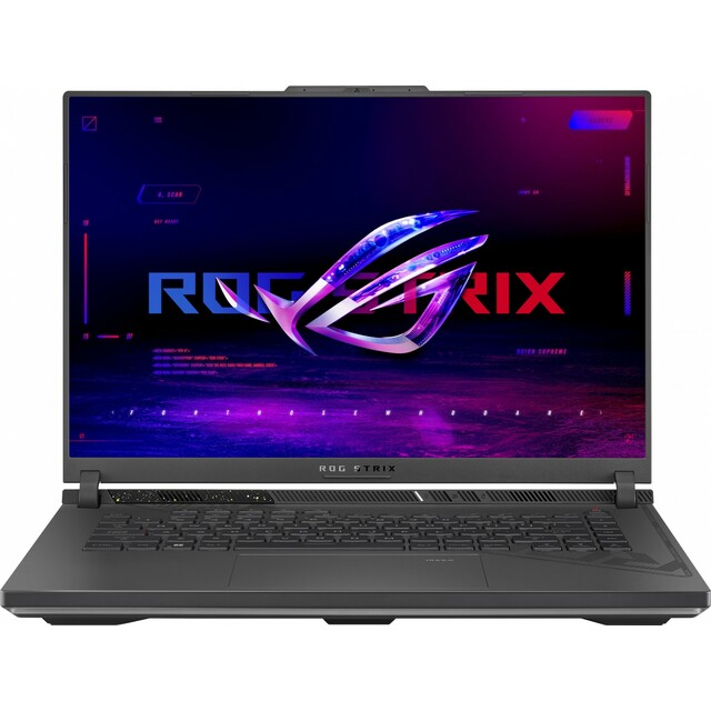 Ноутбук Asus ROG G614JU-N4093 16 2560x1600 / Intel Core i7-13650HX / RAM 16Гб / SSD 1Тб / RTX 4050 6Гб / ENG|RUS / DOS серый 