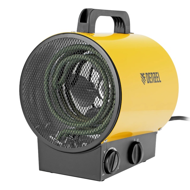 Тепловая пушка электрическая Denzel TB-3K (Цвет: Yellow) Тепловая пушка электрическая Denzel TB-3K (Цвет: Yellow)
