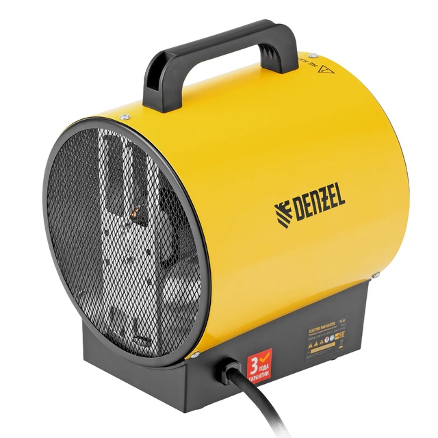 Тепловая пушка электрическая Denzel TB-3K (Цвет: Yellow) Тепловая пушка электрическая Denzel TB-3K (Цвет: Yellow)