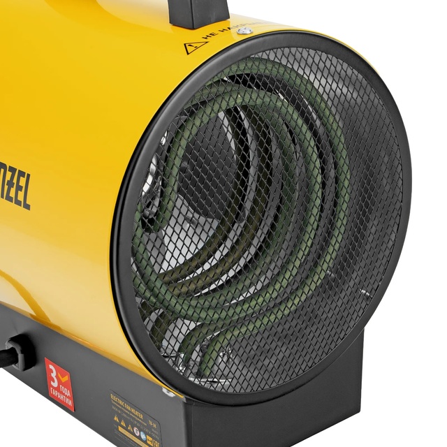 Тепловая пушка электрическая Denzel TB-3K (Цвет: Yellow) Тепловая пушка электрическая Denzel TB-3K (Цвет: Yellow)