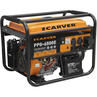Генератор Carver PPG- 6500Е 5.5кВт (Цвет: Orange)
