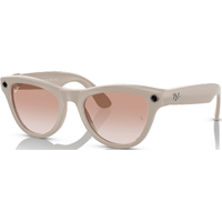 Умные очки Ray-Ban Meta Skyler RW4010 (Цвет: Shiny Chalky Gray/Gradient Cinnamon Pink)