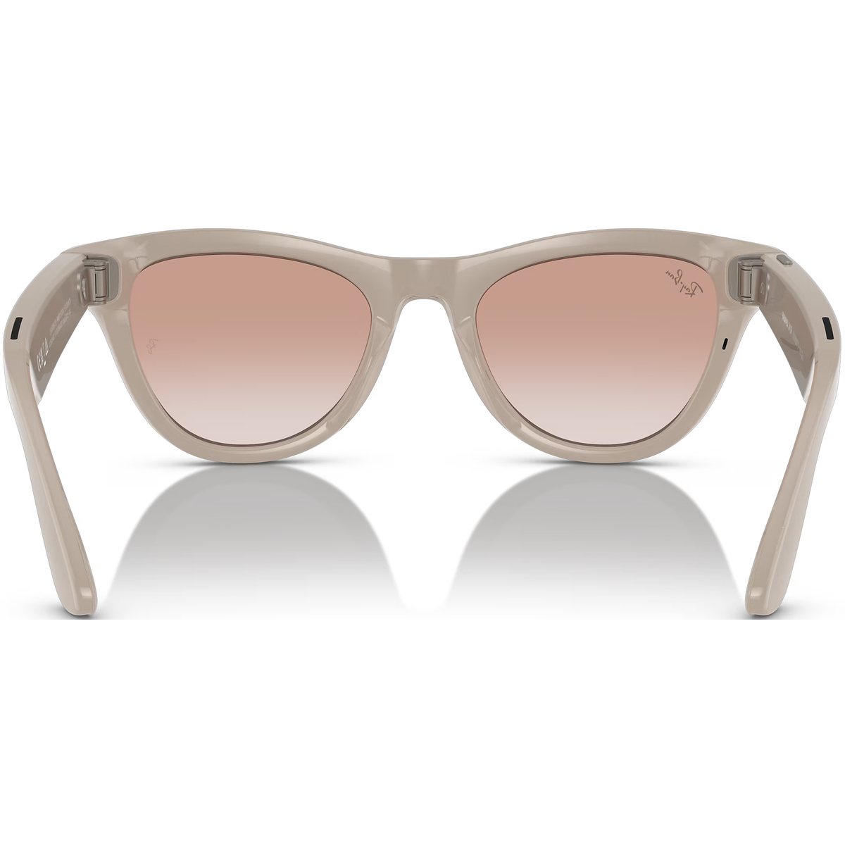 Умные очки Ray-Ban Meta Skyler RW4010 (Цвет: Shiny Chalky Gray / Gradient Cinnamon Pink)