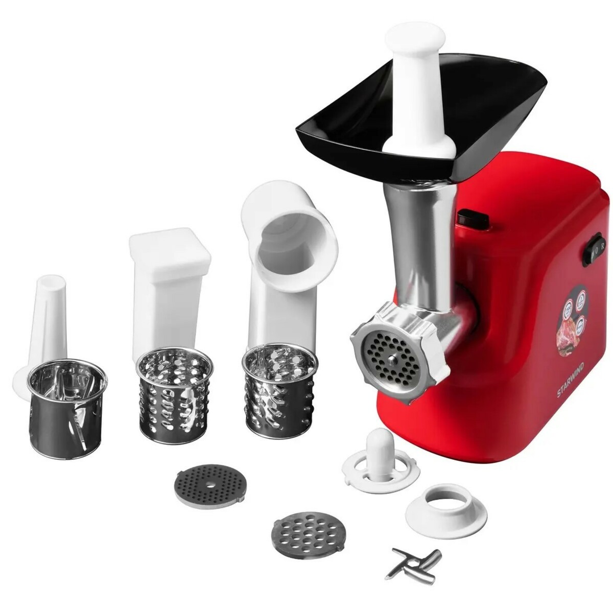 Мясорубка Starwind SMG3225 (Цвет: Red)