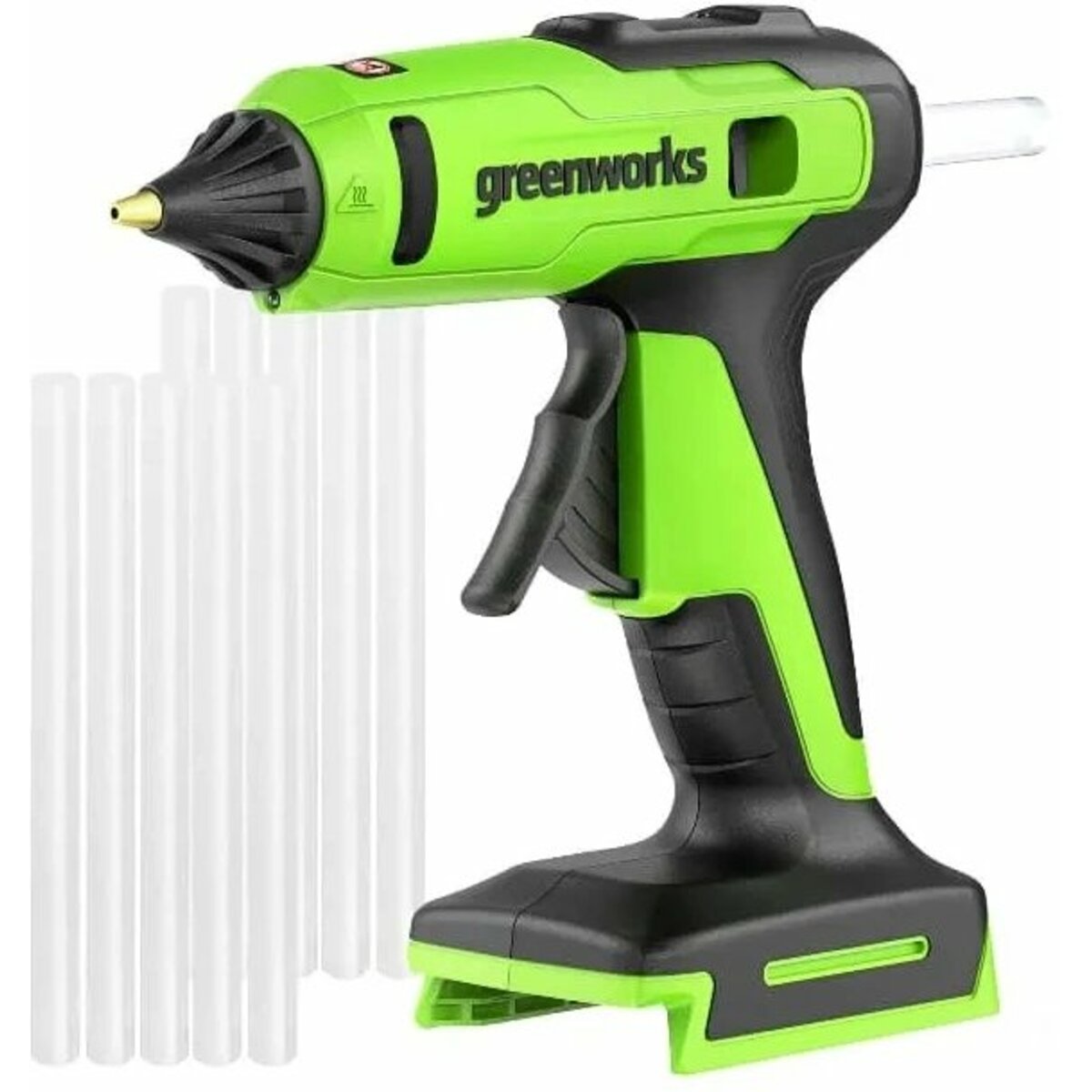 Клеевой пистолет Greenworks G24GLG (Цвет: Green/Black)