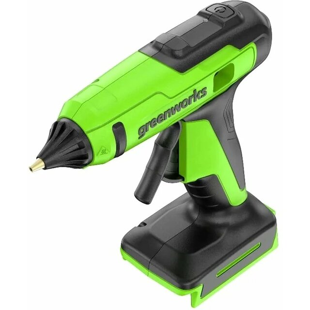 Клеевой пистолет Greenworks G24GLG (Цвет: Green / Black)