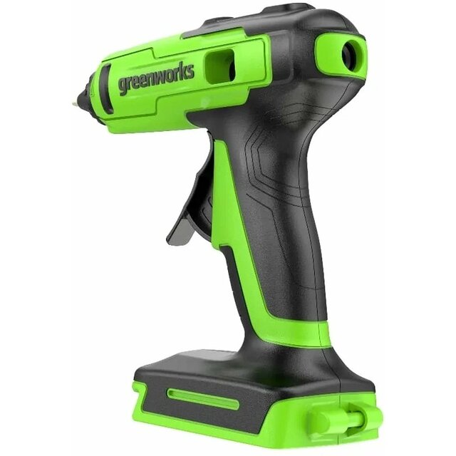 Клеевой пистолет Greenworks G24GLG (Цвет: Green / Black)