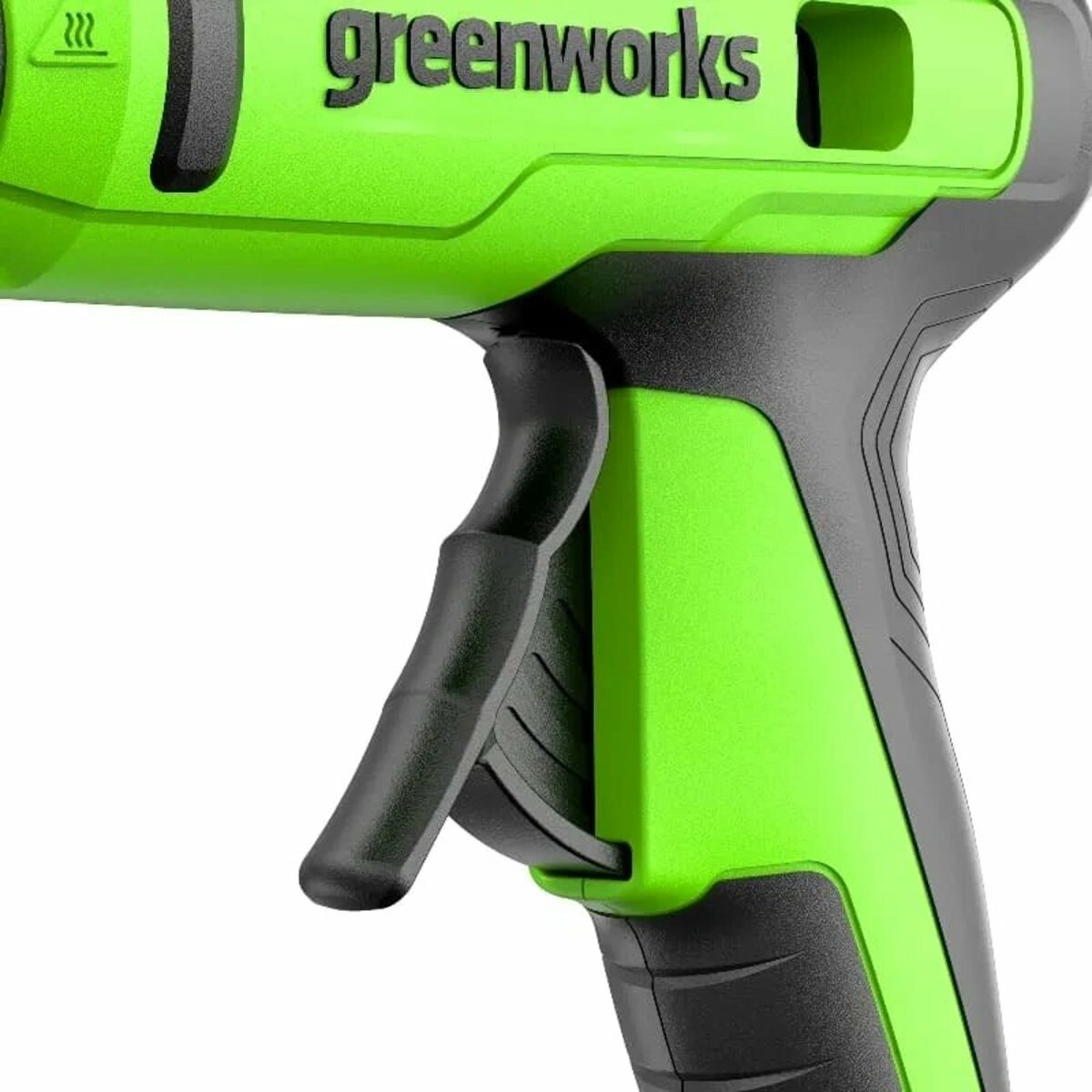 Клеевой пистолет Greenworks G24GLG (Цвет: Green/Black)