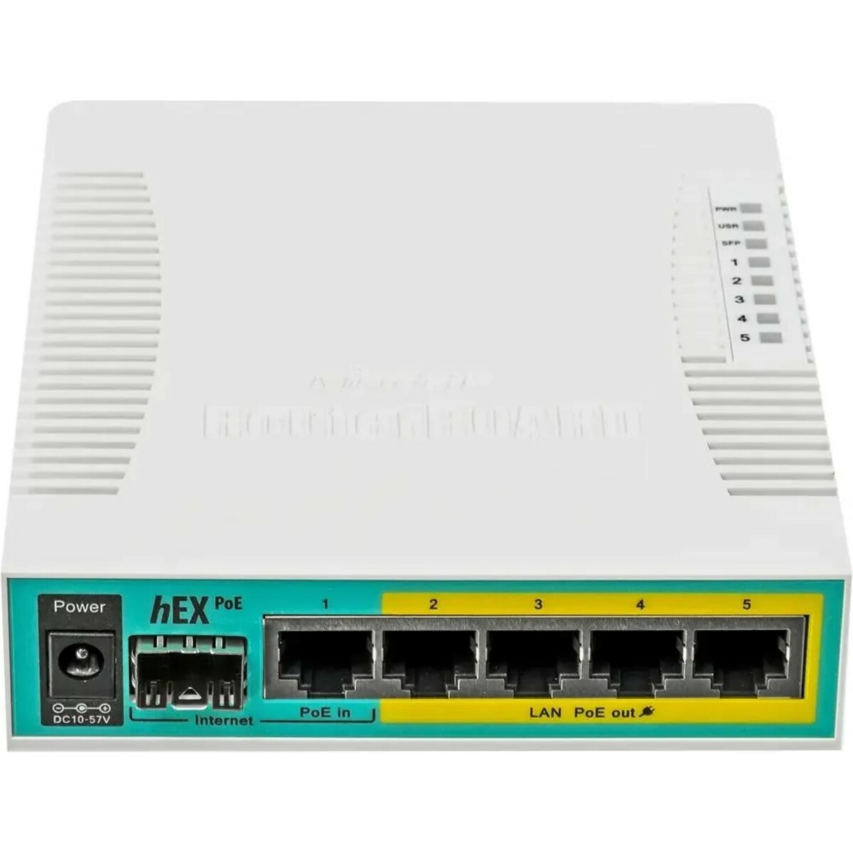 Wi-Fi роутер MikroTik hEX PoE (RB960PGS)