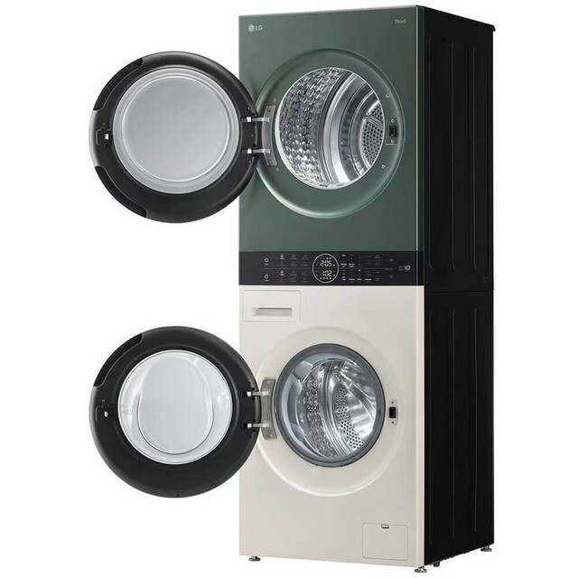 Стиральная машина LG W4W8LVPK2HM (Цвет: Beige/Green)