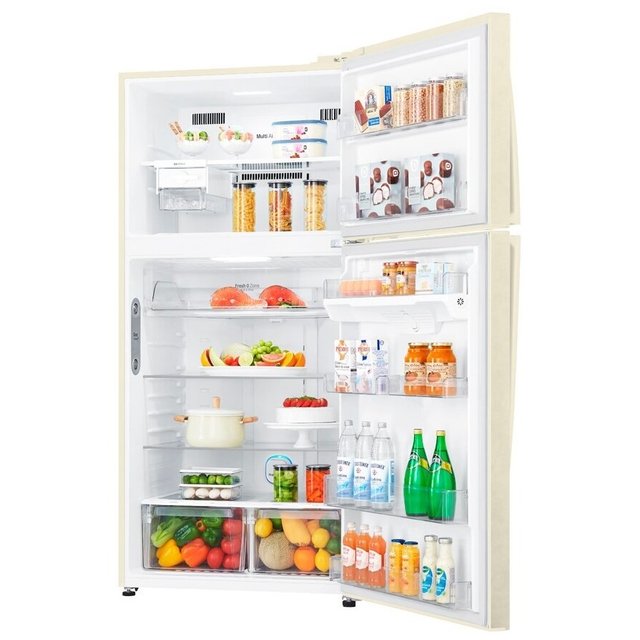 Холодильник LG GR-H802HEHZ (Цвет: Beige)