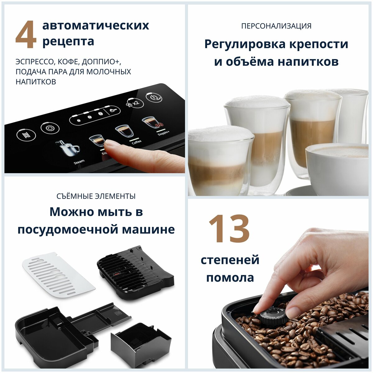 Кофемашина DeLonghi Magnifica Evo ECAM 290.22.В (Цвет: Black)