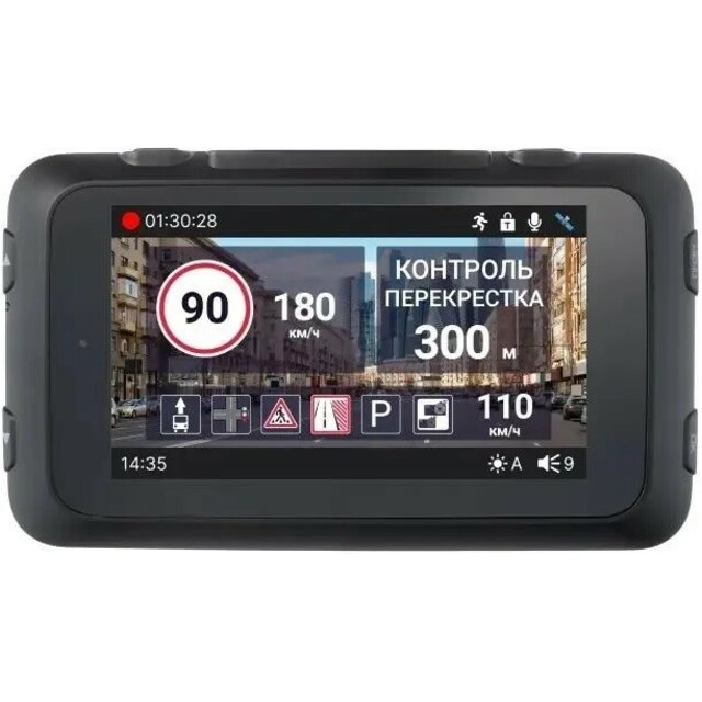 Видеорегистратор Roadgid CityGo 3 Wi-Fi AI, черный Видеорегистратор Roadgid CityGo 3 Wi-Fi AI, черный