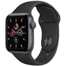 Умные часы Apple Watch SE GPS 40mm Aluminum Case with Sport Band MKQ13RU/A (Цвет: Space Gray/Midnight)