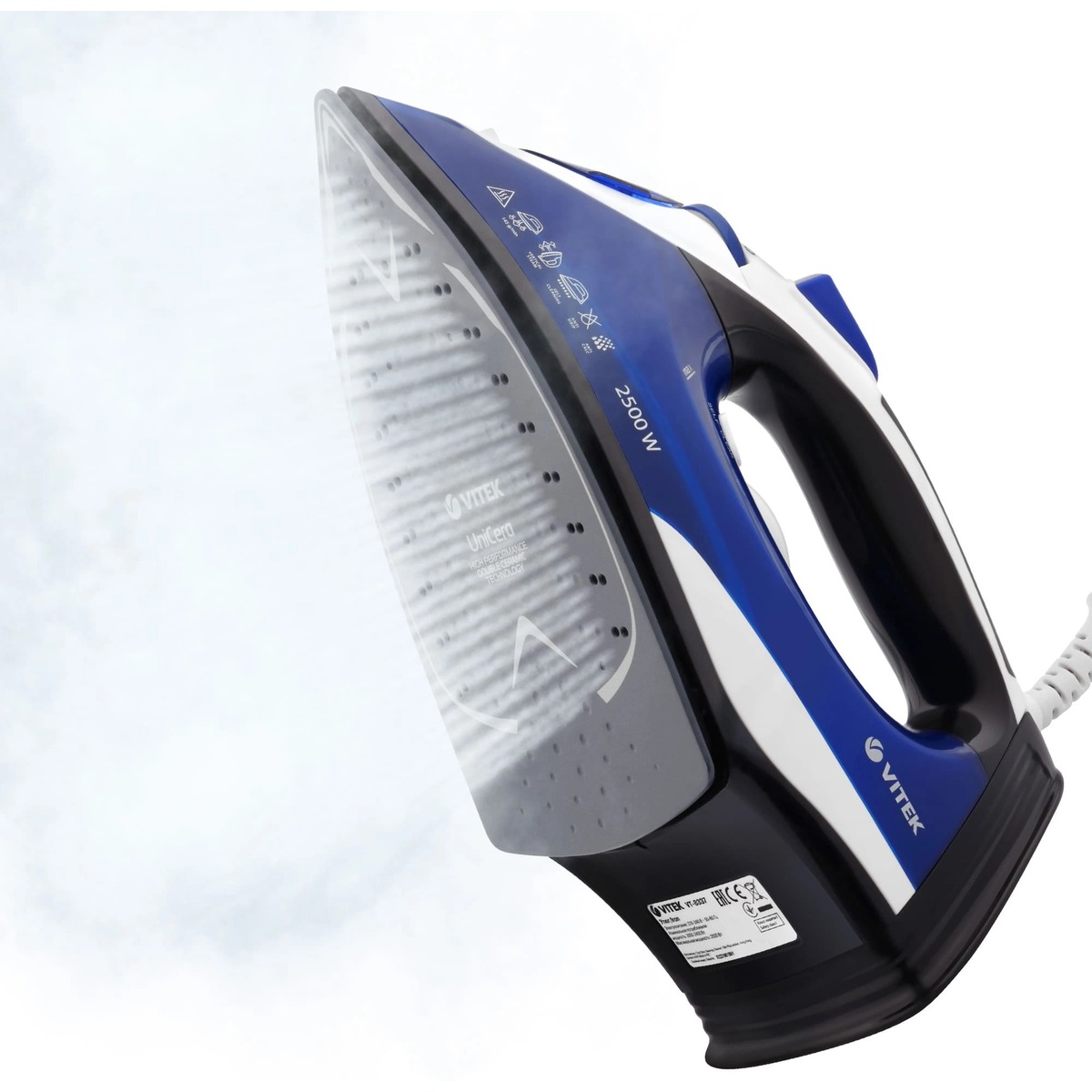 Утюг Vitek VT-8337 (Цвет: Blue/Black)