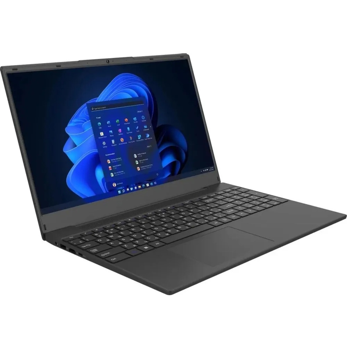 Ноутбук IRU Калибр 15TLG Core i5 1155G7 8Gb SSD512Gb Intel UHD Graphics G7 15.6 IPS FHD (1920x1080) noOS, черный WiFi BT Cam 4000mAh (1987987)