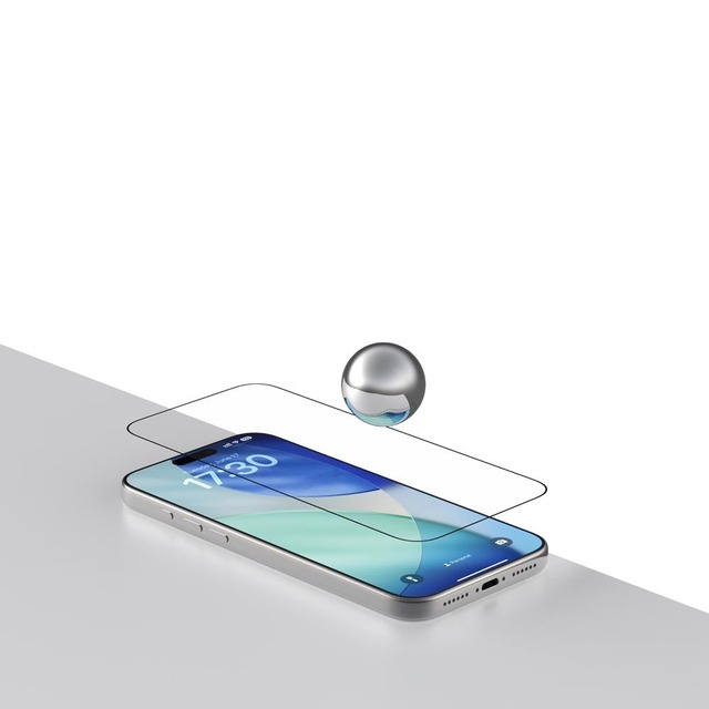 Защитное стекло Devia Star Series Full Screen HD Tempered Glass для iPhone 17 Pro (Цвет: Black)