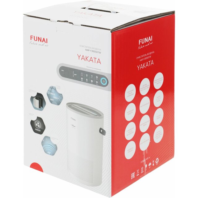 Воздухоочиститель Funai YAKATA Hap-Y300S01W, белый