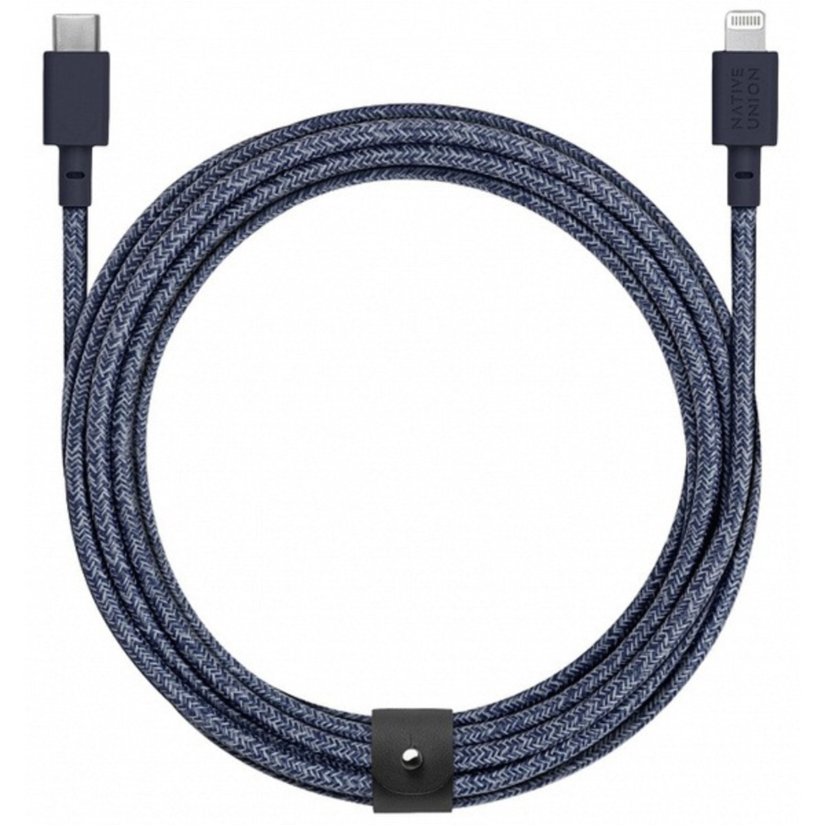Кабель Native Union BELT Cable XL Lightning to USB Type-C Cable 3m (Цвет: Indigo)