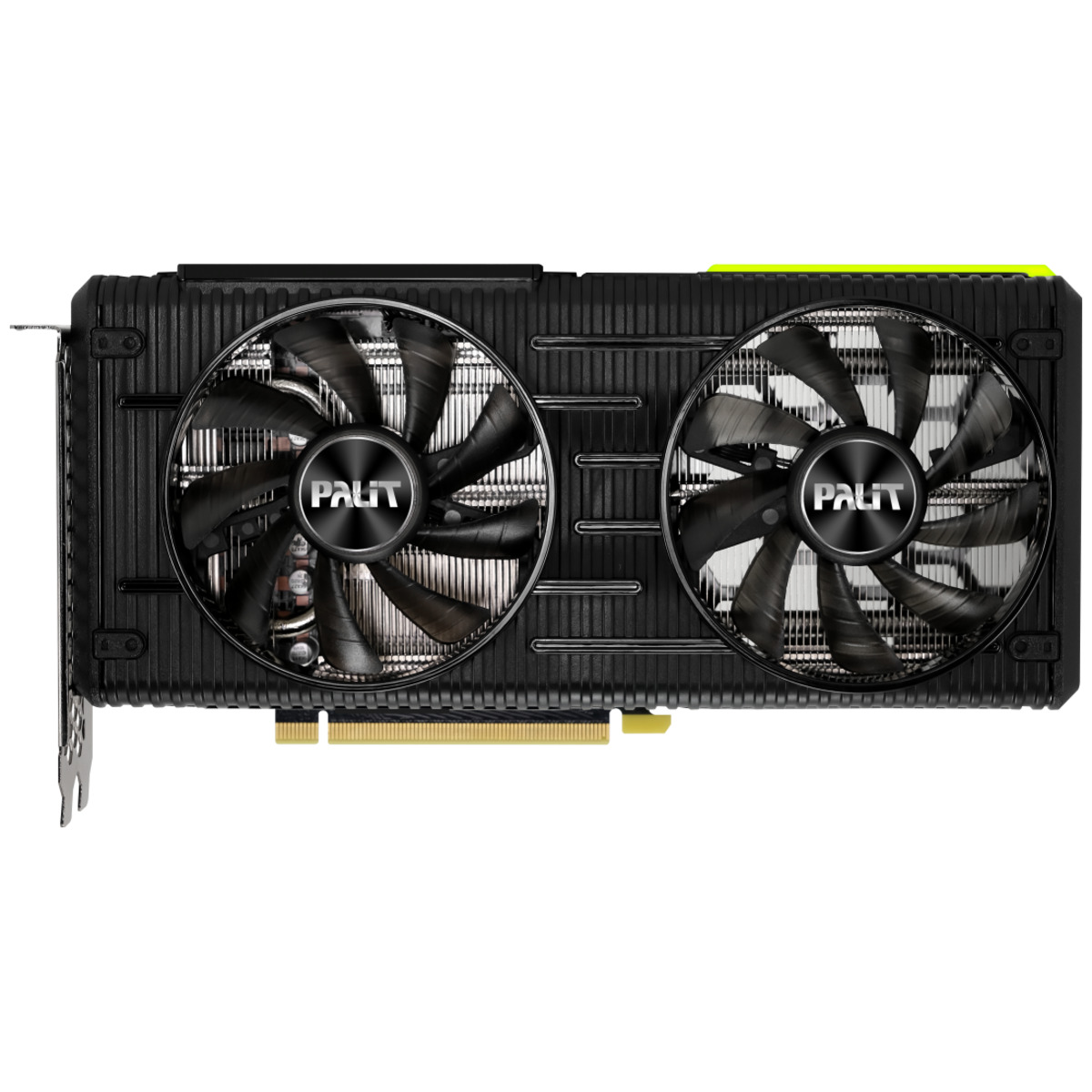 Видеокарта Palit PCI-E 4.0 PA-RTX3060Ti DUAL 8G V1 LHR NVIDIA GeForce RTX 3060Ti 8192Mb 256 GDDR6 1410 / 14000 / HDMIx1 / DPx3 / HDCP Ret