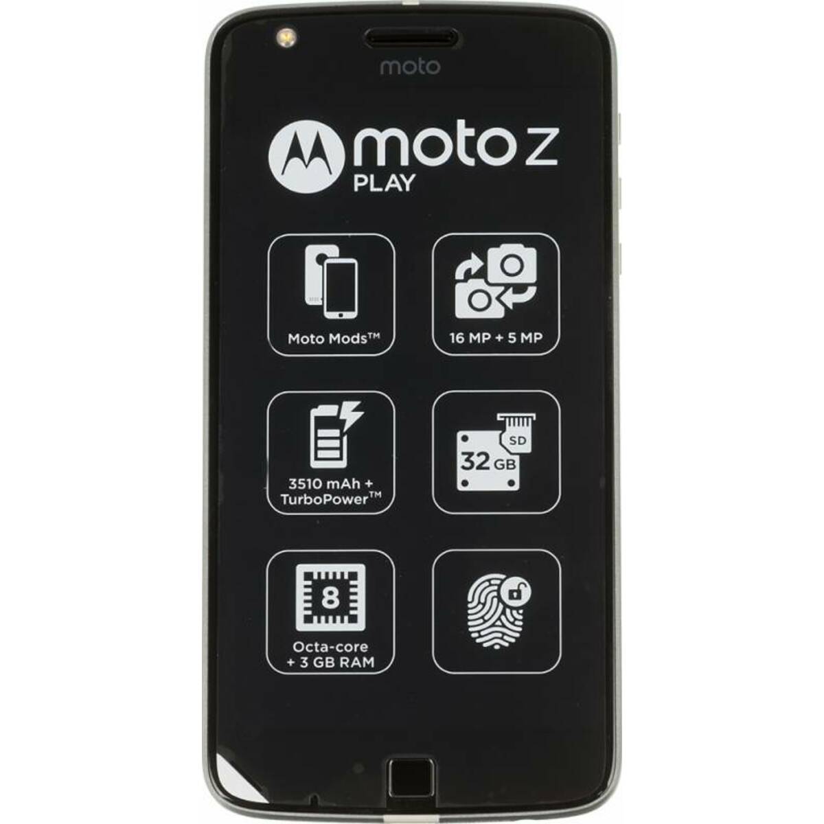 Смартфон Motorola Moto Z Play 32Gb (Цвет: Black/Silver)