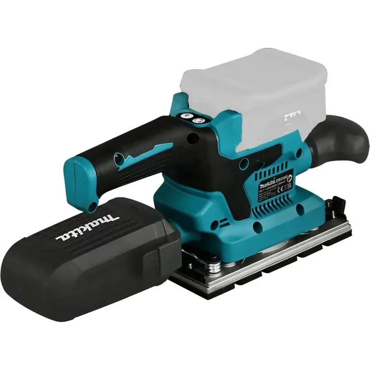 Виброшлифовальная машина Makita DBO380Z (Цвет: Blue)