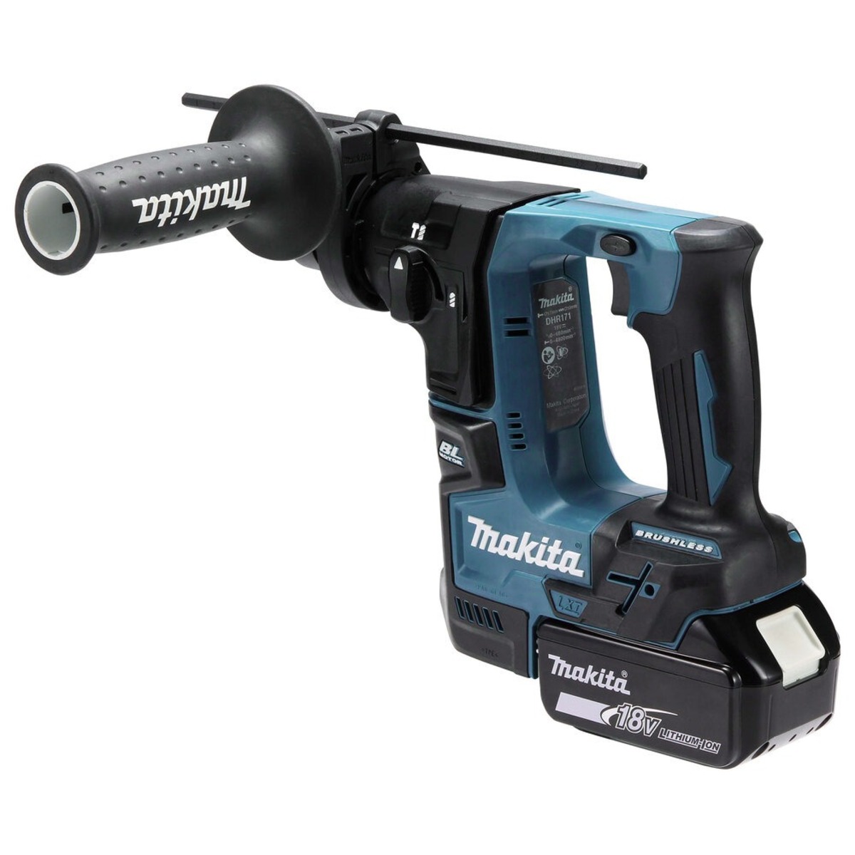 Перфоратор Makita DHR171RTJ (Цвет: Blue)