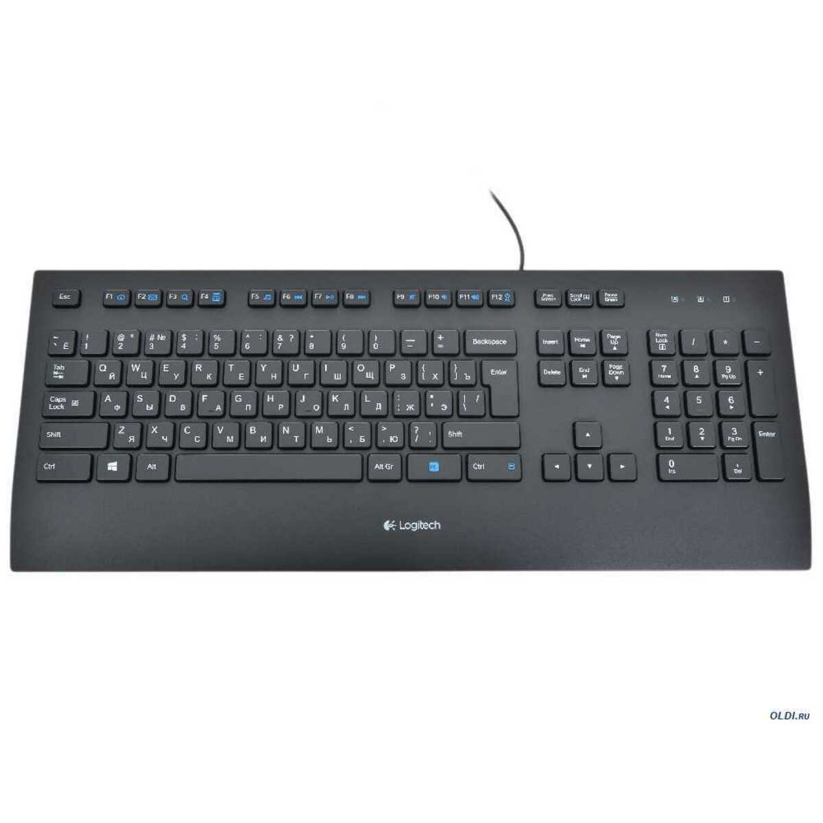 Клавиатура Logitech K280e (Цвет: Black)