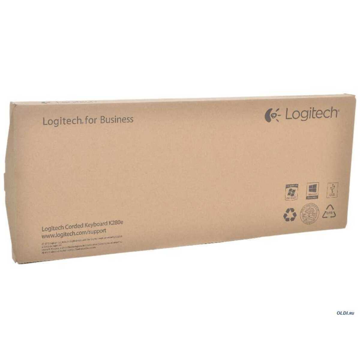 Клавиатура Logitech K280e (Цвет: Black)