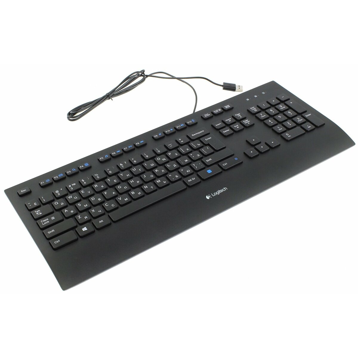 Клавиатура Logitech K280e (Цвет: Black)