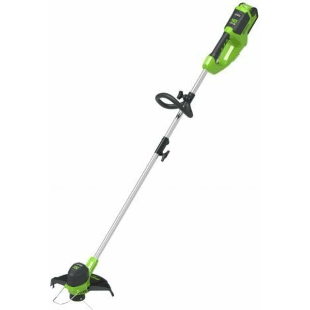 Триммер электрический Greenworks G40LTK4 (Цвет: Green)