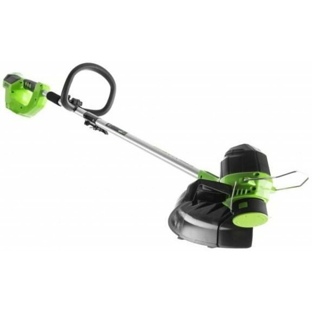 Триммер электрический Greenworks G40LTK4 (Цвет: Green)
