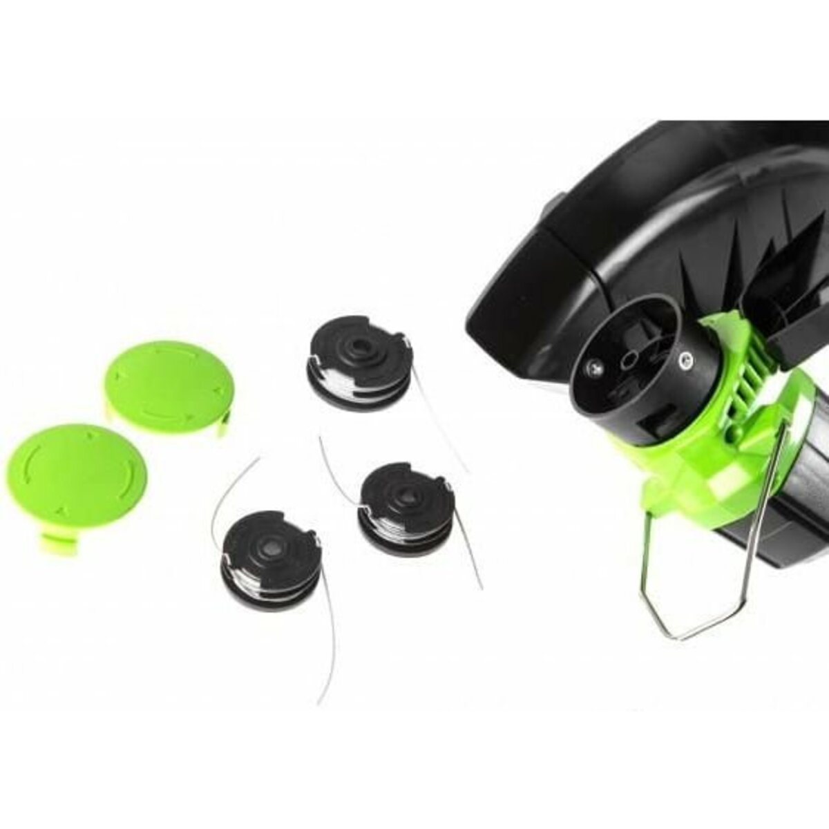 Триммер электрический Greenworks G40LTK4 (Цвет: Green)
