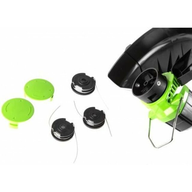 Триммер электрический Greenworks G40LTK4 (Цвет: Green)