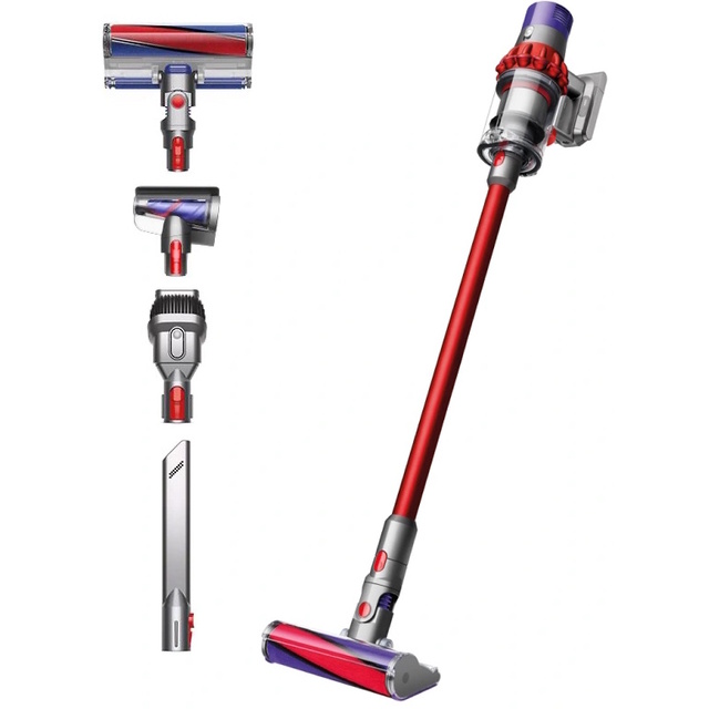 Пылесос вертикальный Dyson V10 Cyclone (Цвет: Red / Iron) Пылесос вертикальный Dyson V10 Cyclone (Цвет: Red / Iron)