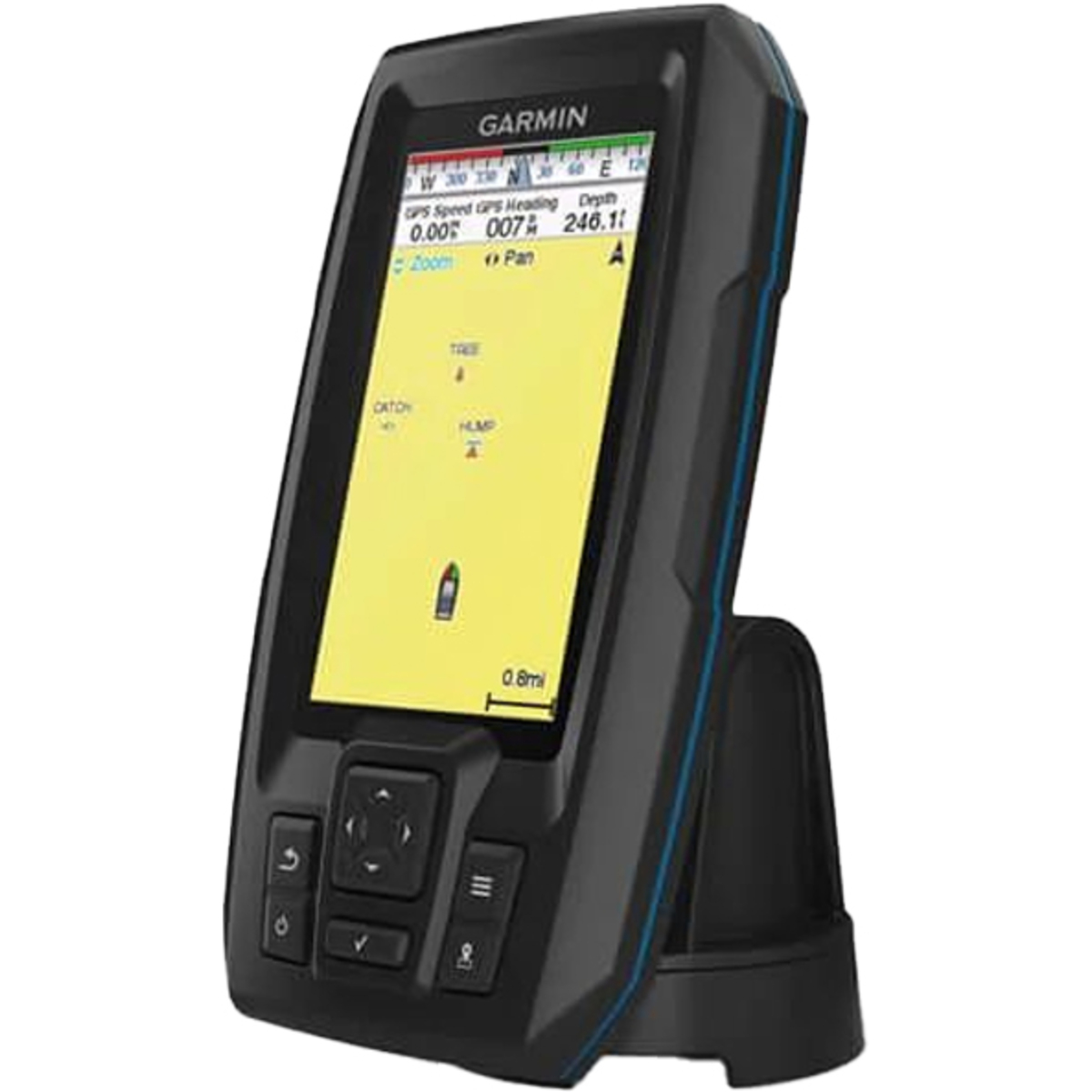 Эхолот Garmin Striker Vivid 4CV + GT20-TM Transducer, черный