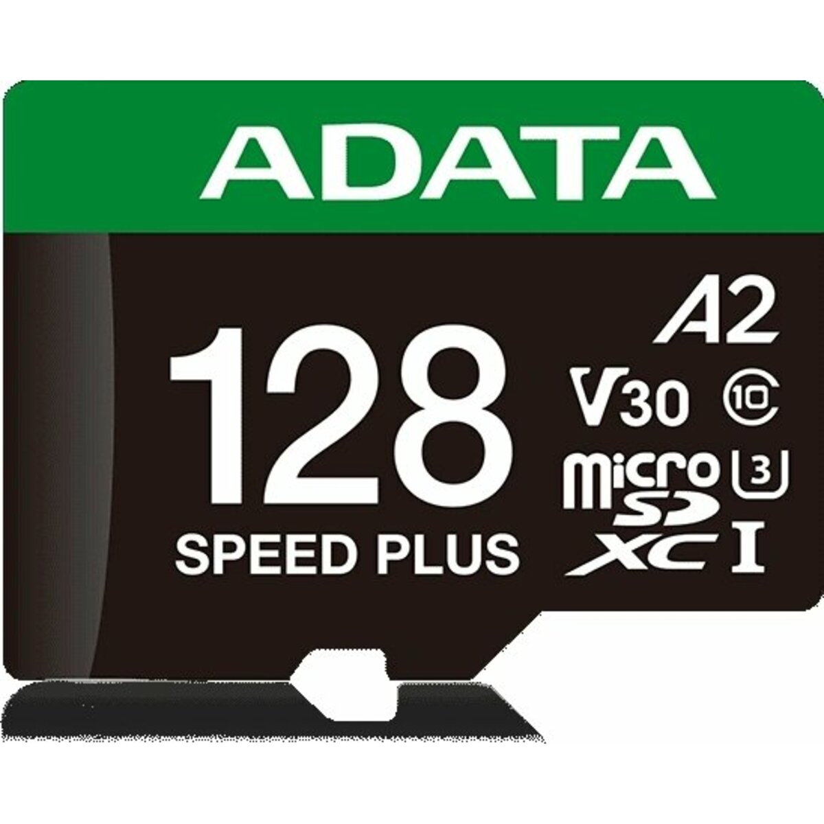 Карта памяти microSDXC 128GB A-Data UD128GUI3V30A2SP-RA1 Speed Plus V30 A2 + adapter, черный