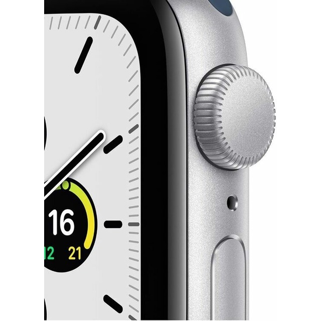 Умные часы Apple Watch SE 40mm Cellular Aluminum Case with Sport Band (Цвет: Silver / Blue) Умные часы Apple Watch SE 40mm Cellular Aluminum Case with Sport Band (Цвет: Silver / Blue)