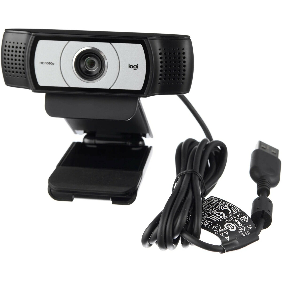 Веб-камера Logitech HD Webcam C930c, черный 