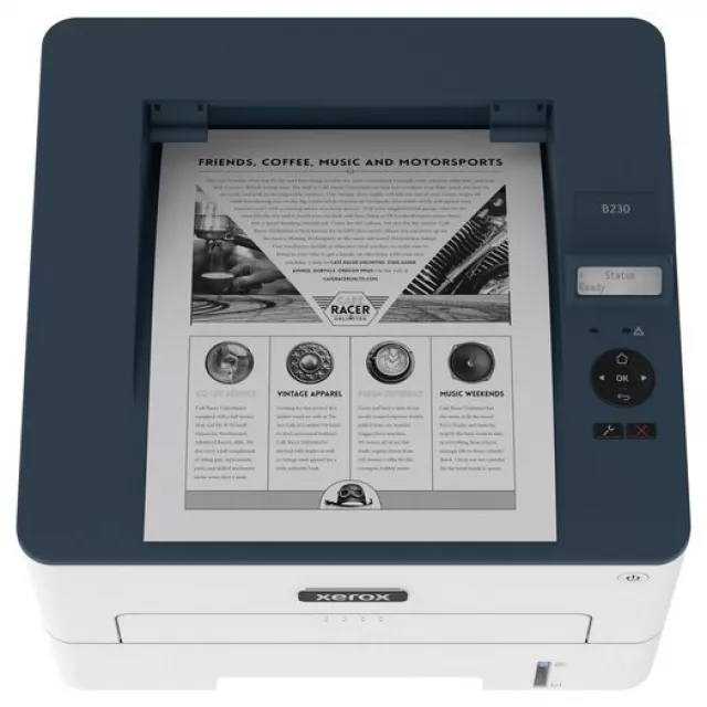 Принтер лазерный Xerox B230V_DNI A4, белый