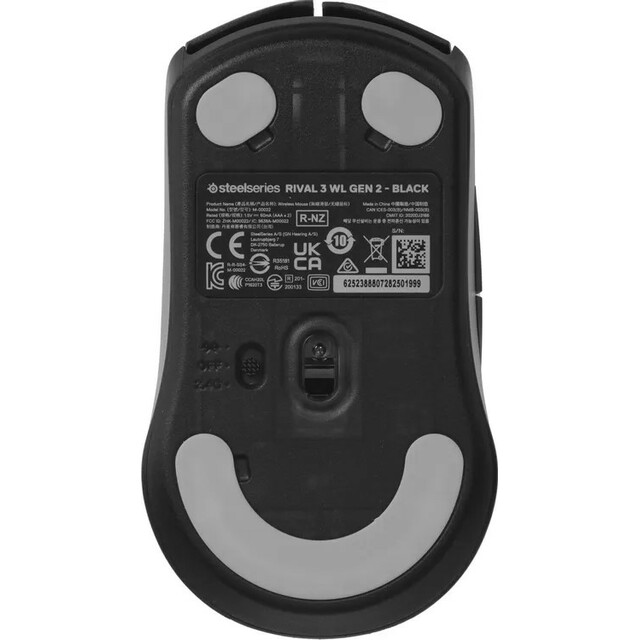 Мышь Steelseries Rival WL Gen 2, черный 