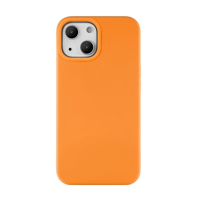 Чехол-накладка uBear Touch Mag Case для смартфона Apple iPhone 13 Mini (Цвет: Orange)
