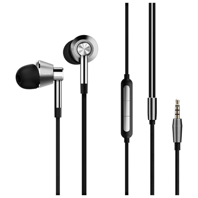 Наушники 1MORE Triple Driver In-Ear E1001 (Цвет: Silver)