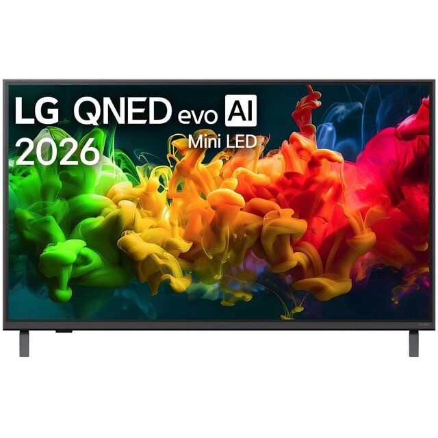 Телевизор LG 43" 43QNED80B6B.ARUG, черный 
