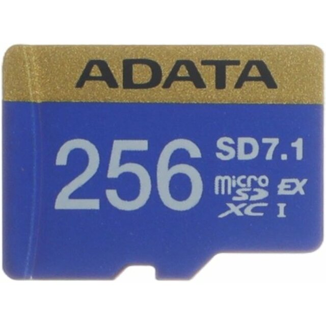 Карта памяти microSDXC 256GB A-Data UD256GEX3L1-C Premier Extreme V30 w / o adapter (Цвет: Blue)