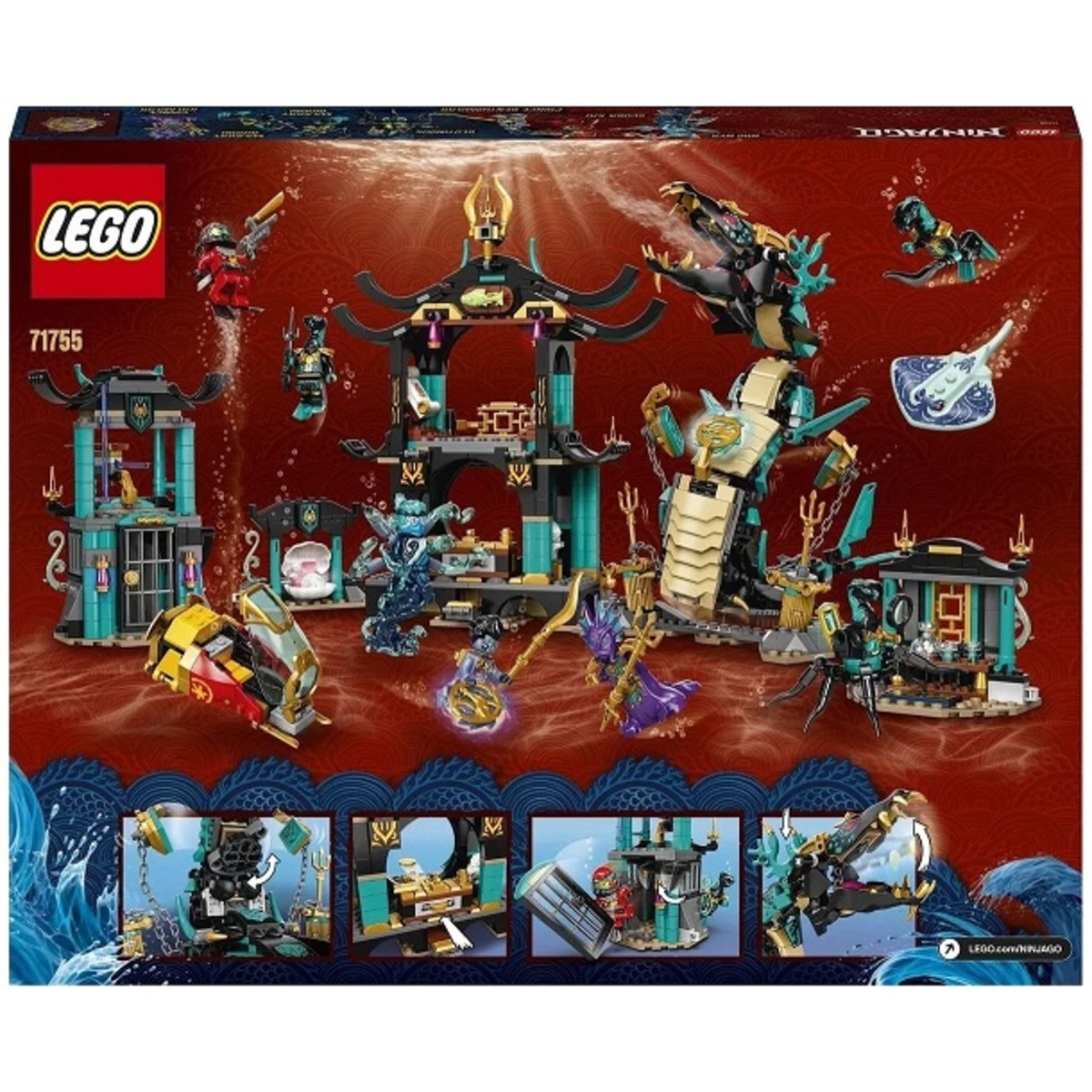 Конструктор Lego Ninjago 71755 Храм Бескрайнего моря